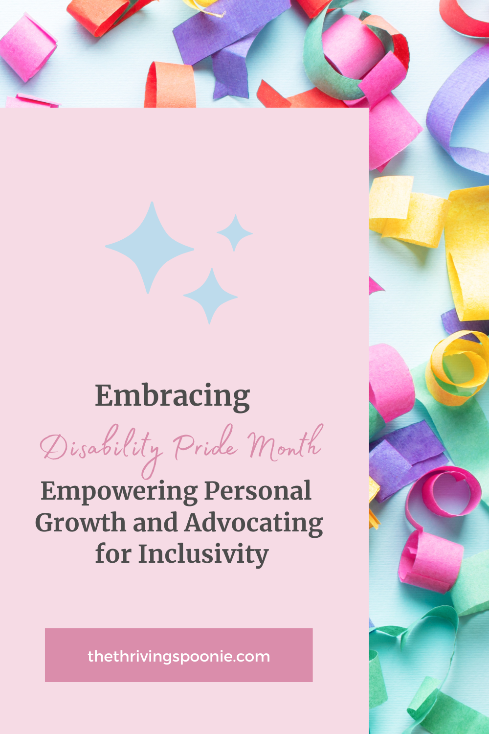 Blog Post Title Image: Empowering Personal Growth and Advocating for Inclusivity