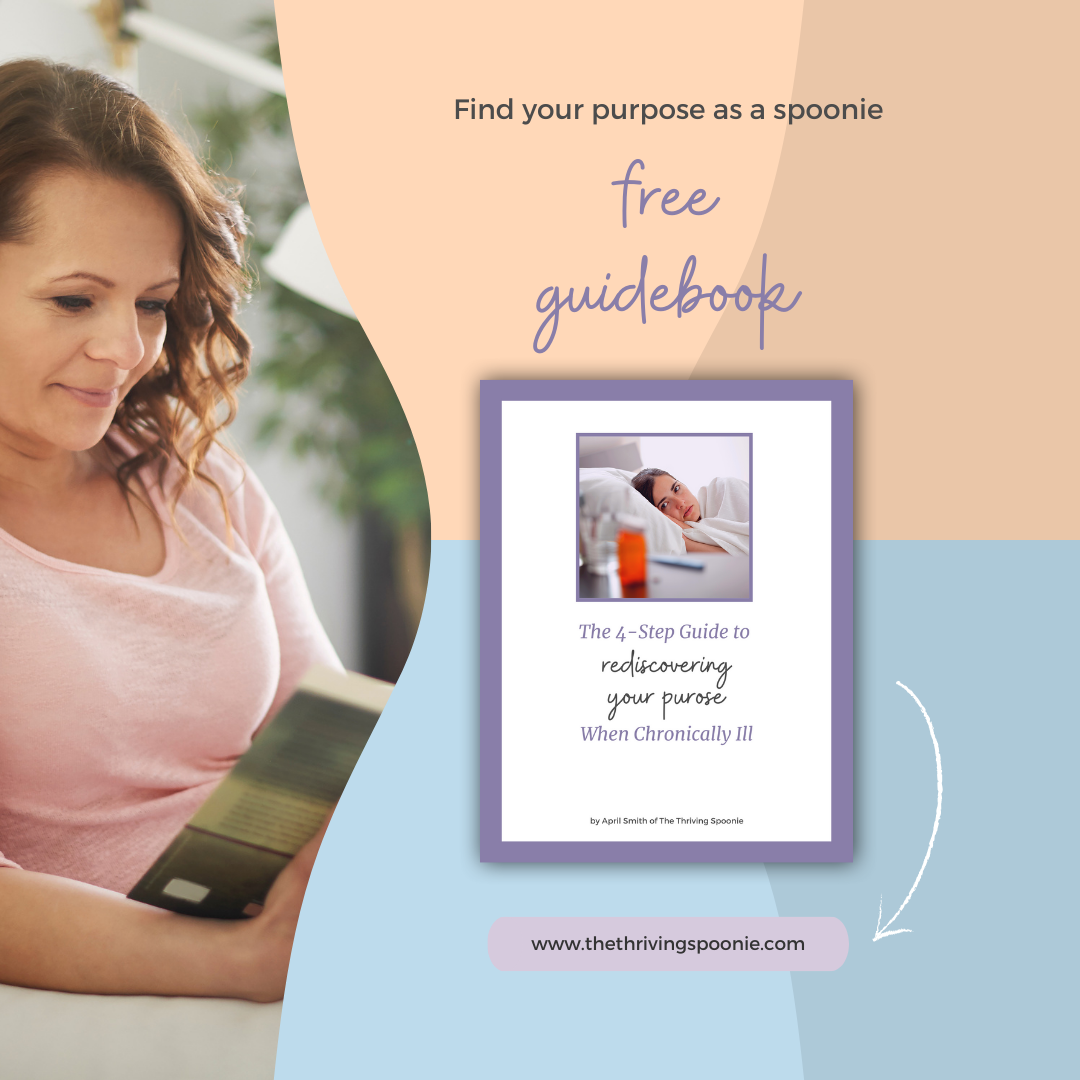 Are you living with chronic illness and feeling lost? I'm offering my 4-step life purpose guide to help you regain that sense of clarity and purpose.